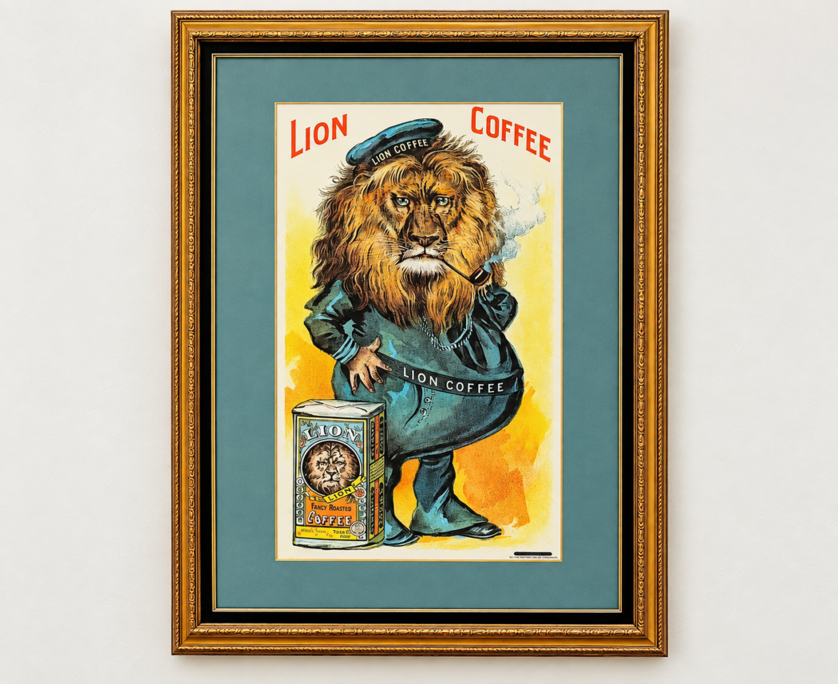 08.-lion-coffee-poster-rabin-worldwide